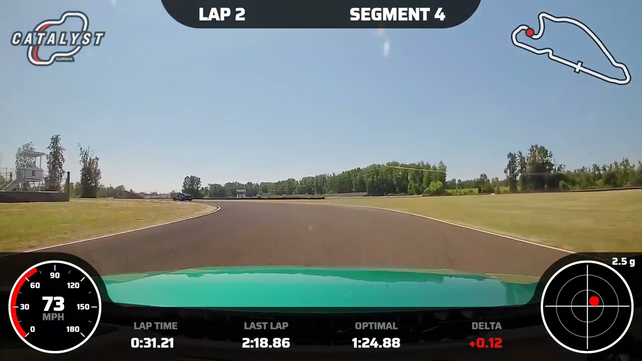 2022 BMW M4 Comp xDrive @Portland International Raceway 1:25 lap