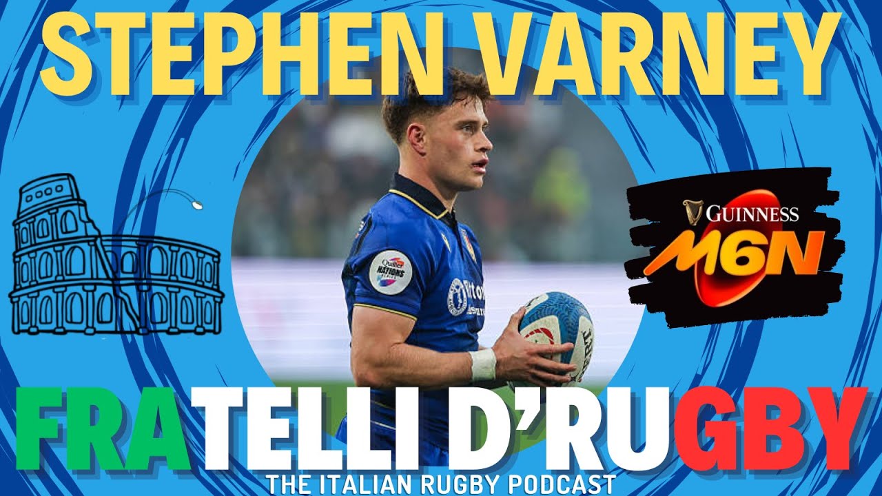 STEPHEN VARNEY ON FDR PODCAST !! 🎙️ - #6nations SPECIAL