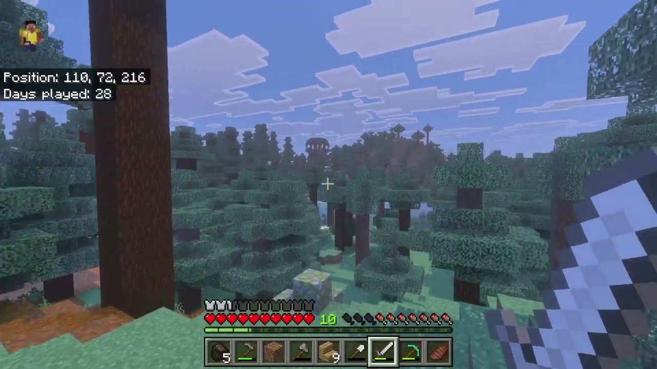 Minecraft Gameplay Ep7 (adventure and we find a horse)