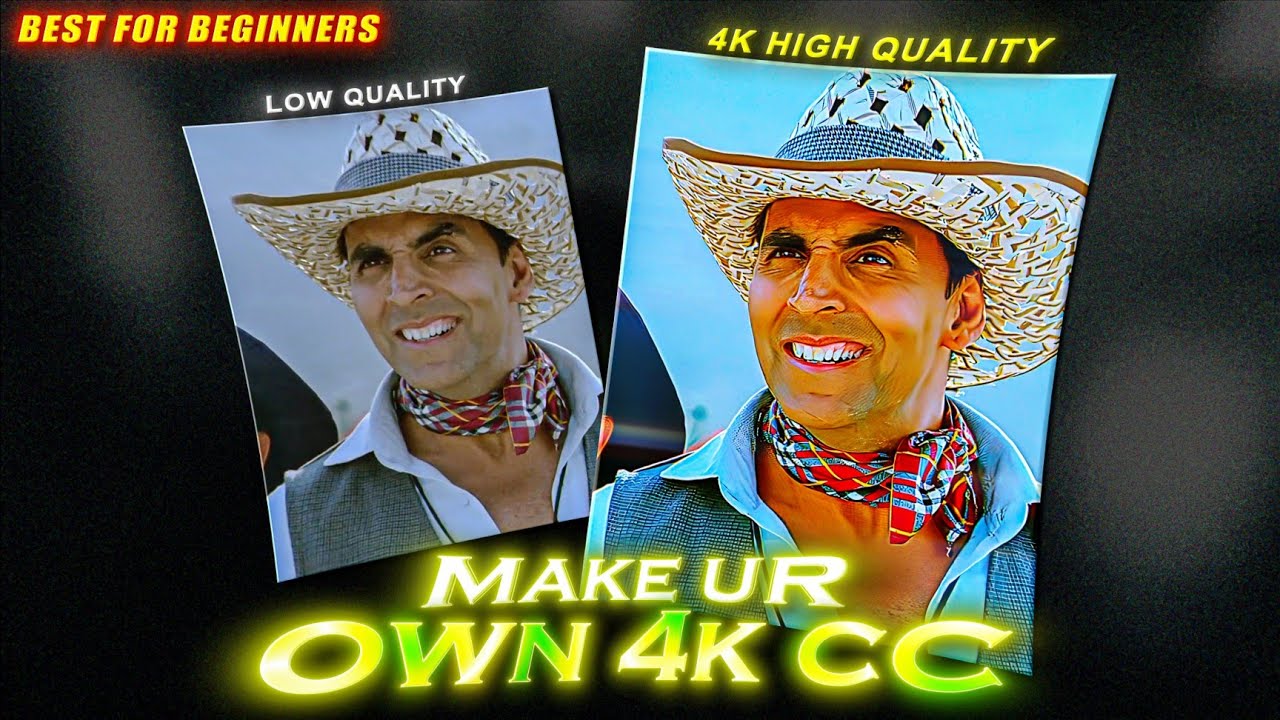 Make Your Own "4K HIGH QUALITY CC🔥" In After Effects | After Effect Tutorials for Beginners #5 