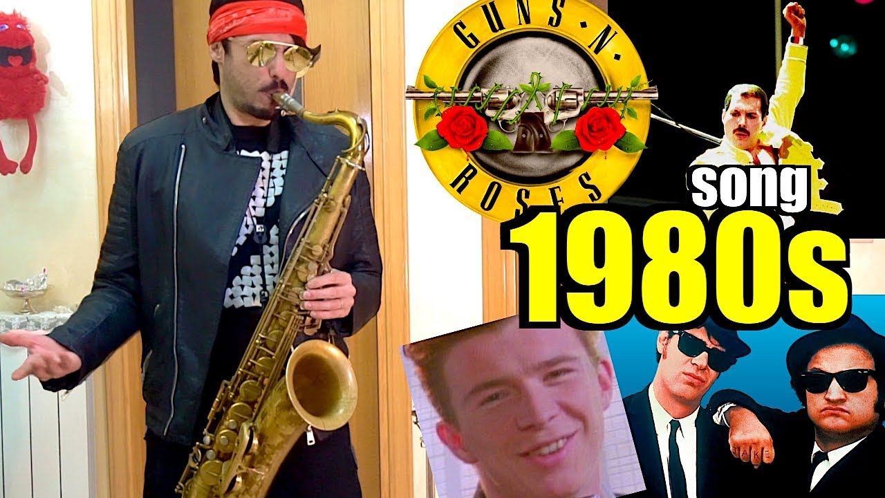 BEST SONGS of 1980s on Sax 🎷