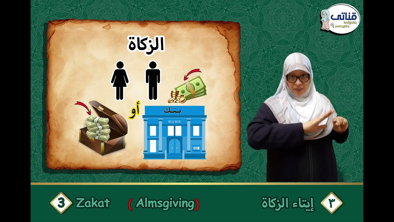 اركان الاسلام الخمس بلغة الاشارة