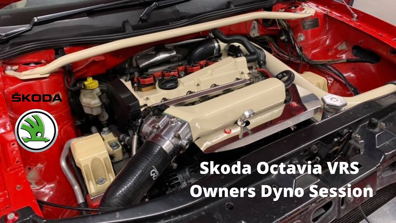 Skoda Octavia VRS Owners Club  Hits Rolling Road