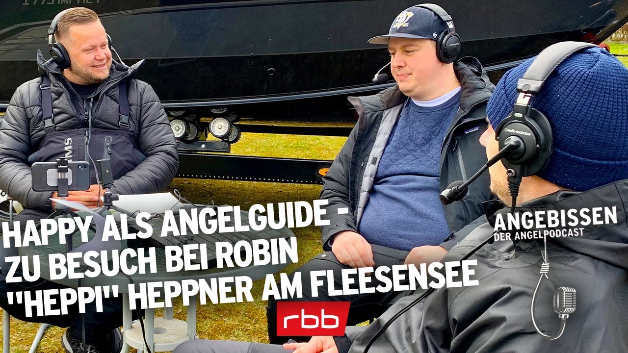 Happy als Angelguide - Zu Besuch bei Robin 
