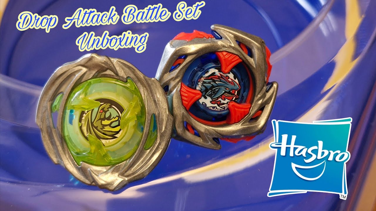 Unboxing Drop Attack Battle Set!!! Impact Drake 9-60LR e Howver Wyvren 3-85N| Beyblade X Hasbro 