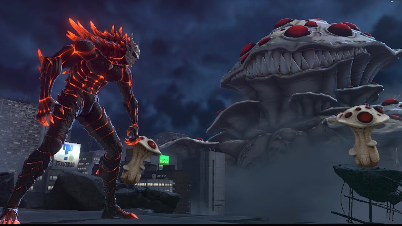 Kaiju Rush Area 3 Full-On Frontline Very Hard Score 3500 #kaijuno8thegame