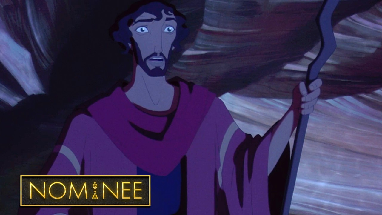 Moses Hears God&rsquo;s Voice (The Burning Bush Scene) | The Prince of Egypt (1998) | Nominee