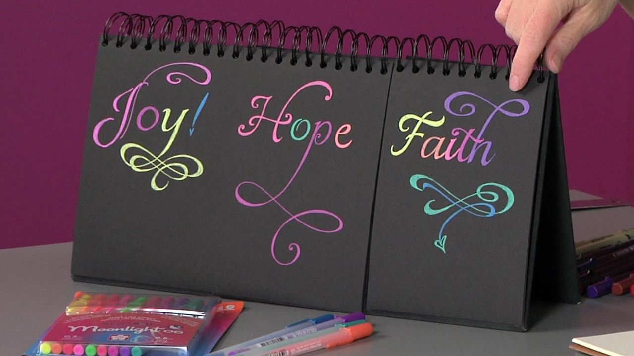 Creative Flourishing Techniques for Calligraphy by Joanne Fink