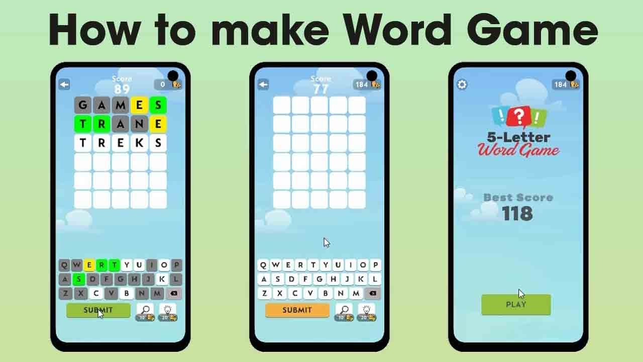 How to make Word Game in Unity (Hyper-Casual Word Game Complete Tutorial)