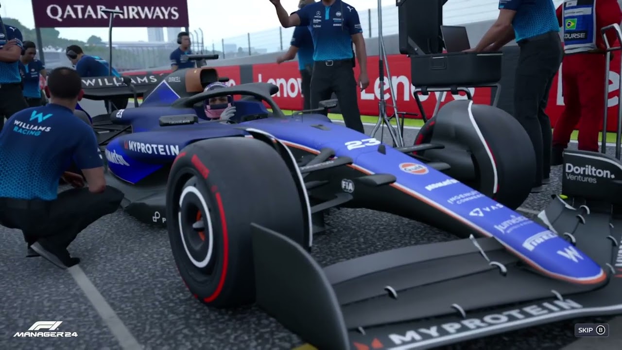 F1 MANAGER 2025 WILLIAMS NO COMMENTARY CAREER MODE #45 BRAZIL: TALI OF 2 RACES!!
