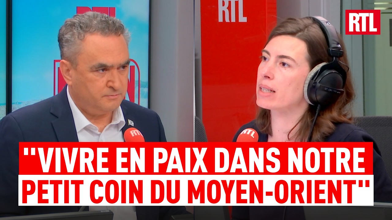 Iran : l'ambassadeur d'Israël en France face à Céline Landreau sur RTL | intégrale