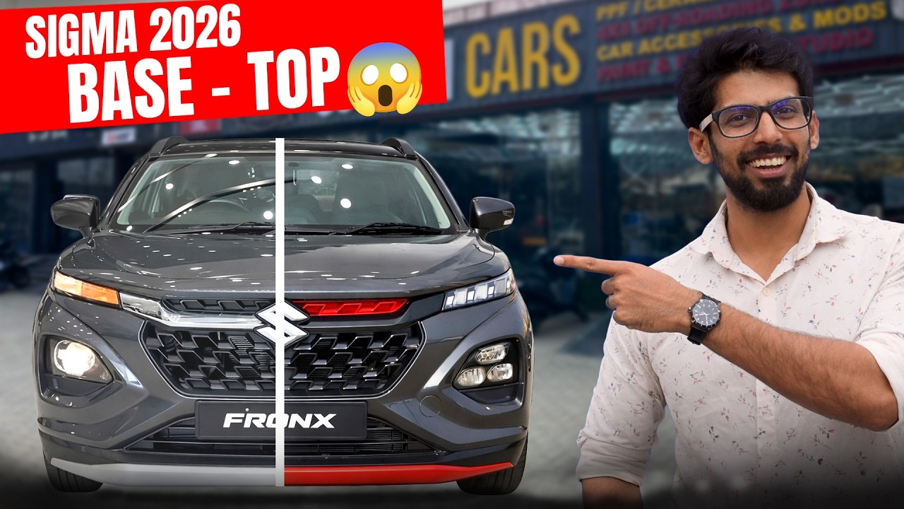 2026 Fronx Sigma Base ➝ Top Model Upgrade 😱 Full Upgrade Vlog - CUSTOM CARS INDIA