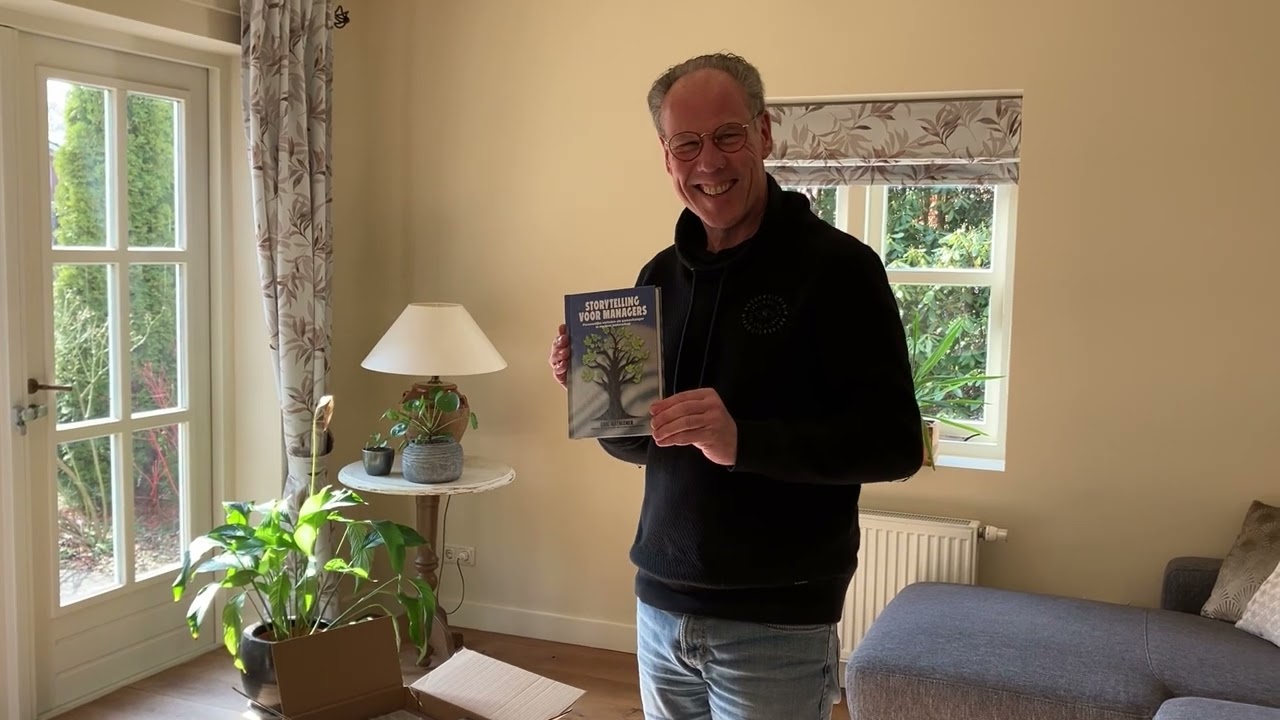 Boek Storytelling voor managers -  hij is er!