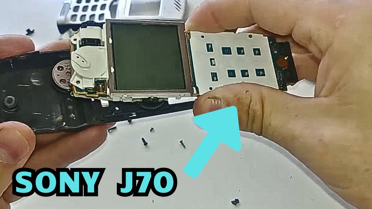 Разборка/ремонт Sony CMD J70 за 3 минуты