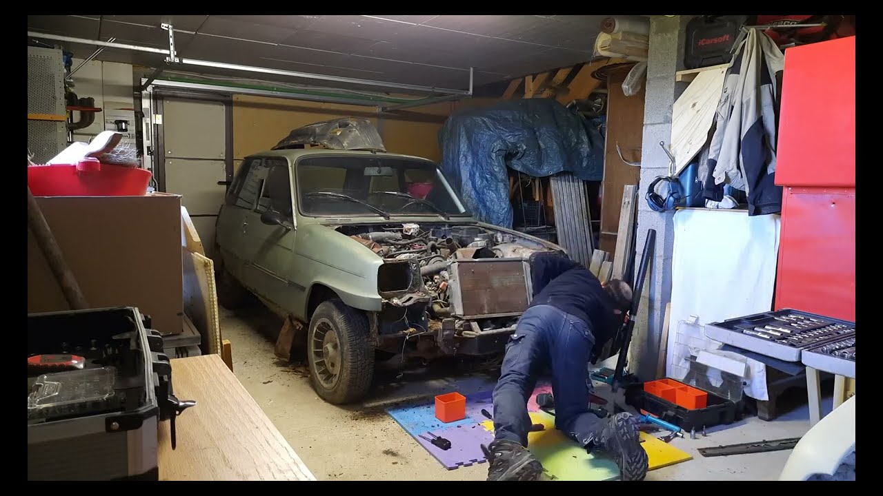 Démontage de La Renault 5 Alpine