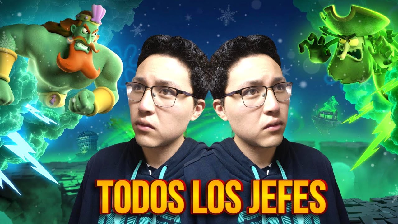 🎮 Bob Esponja Titanes De La Marea: Derrotando a TODOS los Jefes