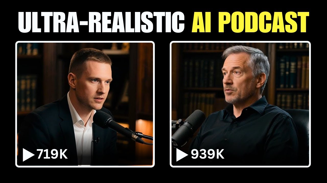 Make REALISTIC Podcasts with AI in JUST 5 Minutes