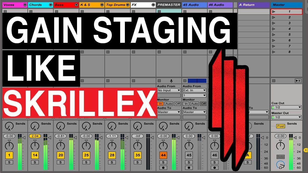 Gain Staging Like Skrillex