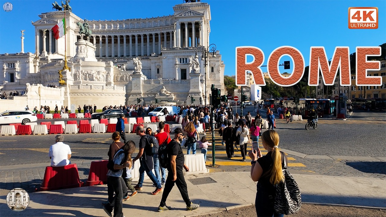 Rome in 4 April 2026 | Current Situation | Rome Walking Tour