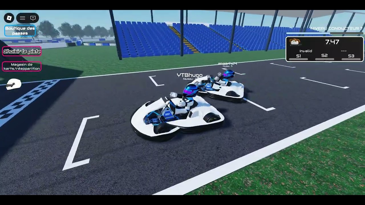 video avec enzo en karting