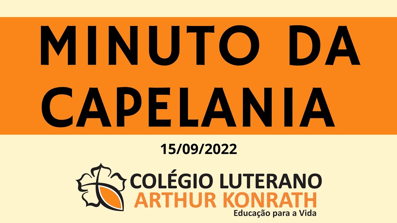 Minuto da Capelania!