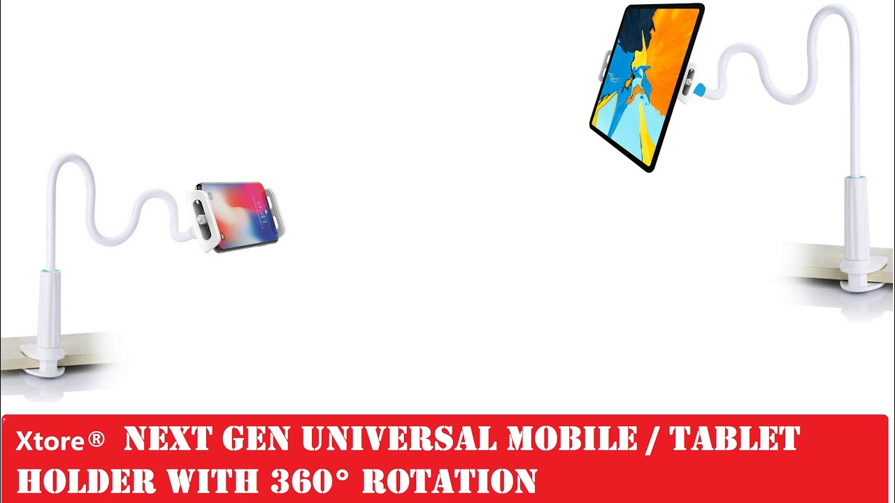 Xtore next generation Mobile phone / tablet holder with 360° Rotation