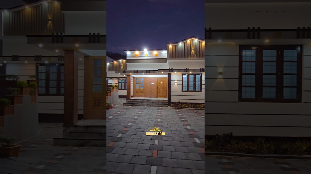 8.5 cent 1400 sqft @ Thachottukavu 80 lakhs 