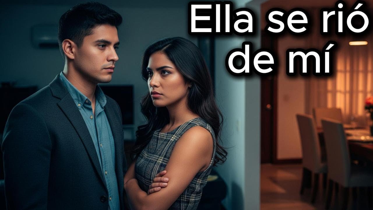 Ella se rió de mí con sus padres. Respondí en su idioma