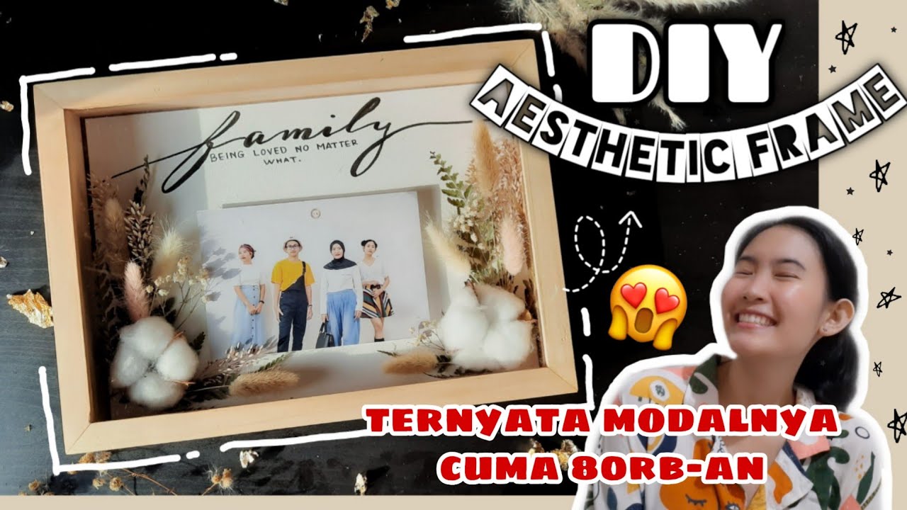 DIY ROOM DECOR | DIY PHOTO FRAME AESTHETIC | PELUANG BISNIS ONLINE ❗ ❗