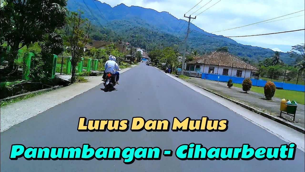 Lintas Barat Jalur Mudik Ciamis.Lalulintas Mulai Padat.Cihaurbeuti - Gunung Cupu.via Manjabal