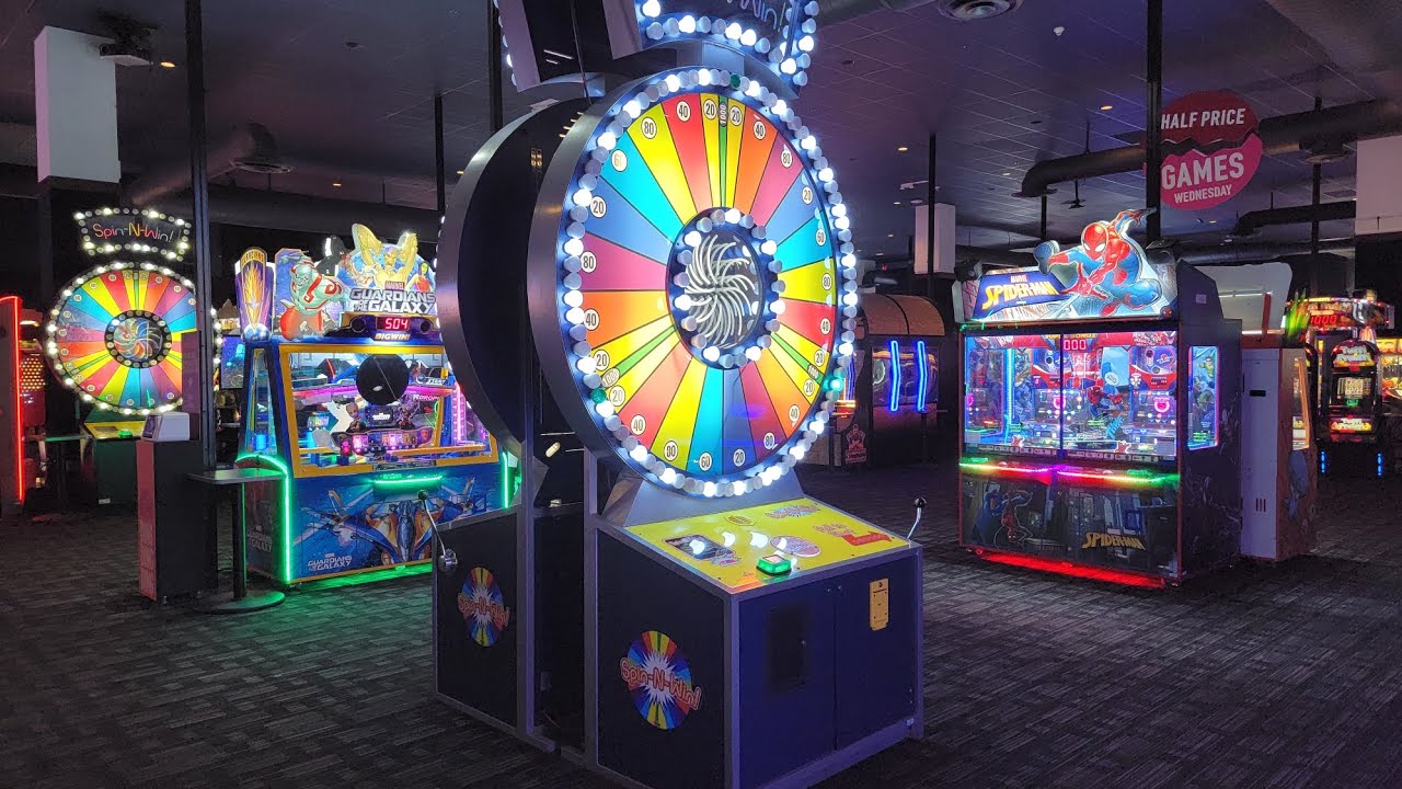 Arcade Tour Dave and Busters at the Shops at Santa Anita Arcadia CA