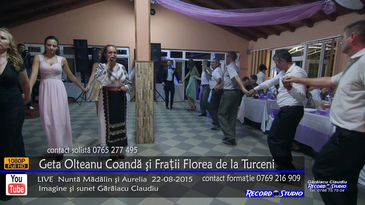 Geta Olteanu Coanda Colaj SARBA LIVE Nunta Madalin si Aurelia 22-08-2015