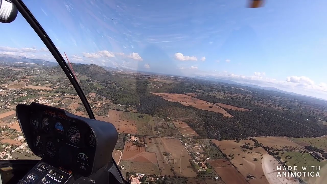 Helicopter Flight Mallorca - Menorca - Mallorca (10.2019)