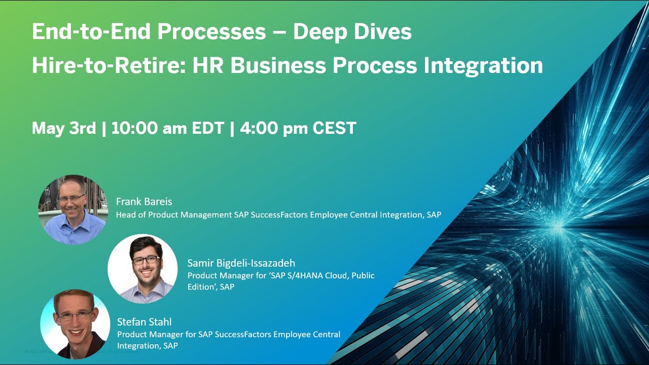 Hire-to-Retire: HR Business Process Integration