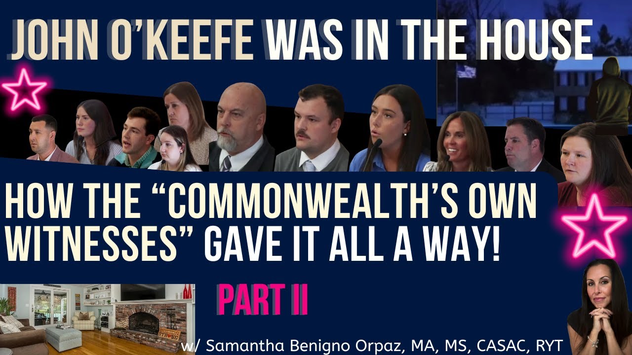 JOHN O'KEEFE WAS IN THAT HOUSE!  HOW I FIGURED IT OUT! A 3 Part Series. Part 2