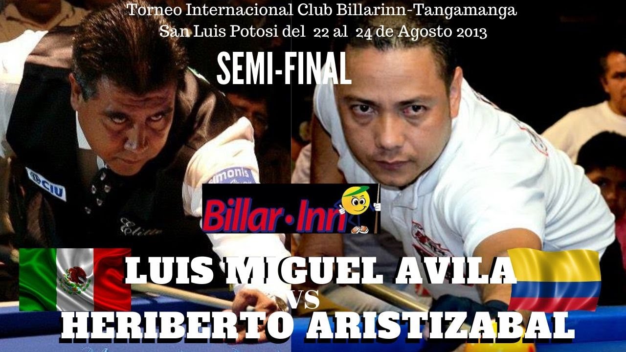 SEMIFINAL GRAN PARTIDA Luis Miguel Avila Mex vs Heriberto Aristizabal FENAPO 2013  S.L.P