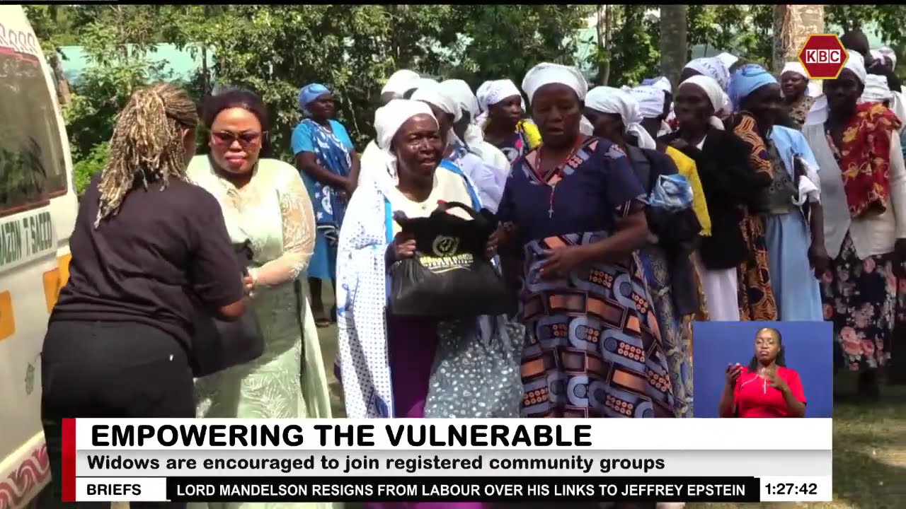 Widows encouraged to join registered community groups