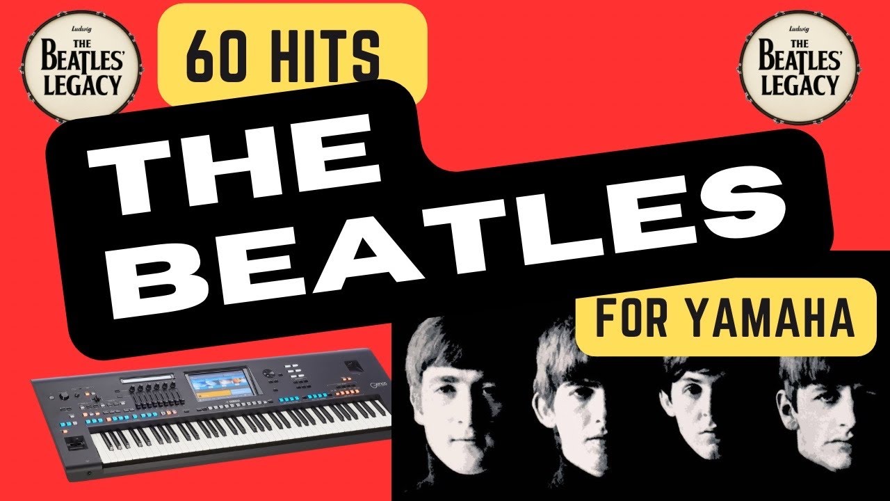 PLAY THE BEATLES on your PSR-SX - 480 professional registrations instantly set up for you. VIDEO 1