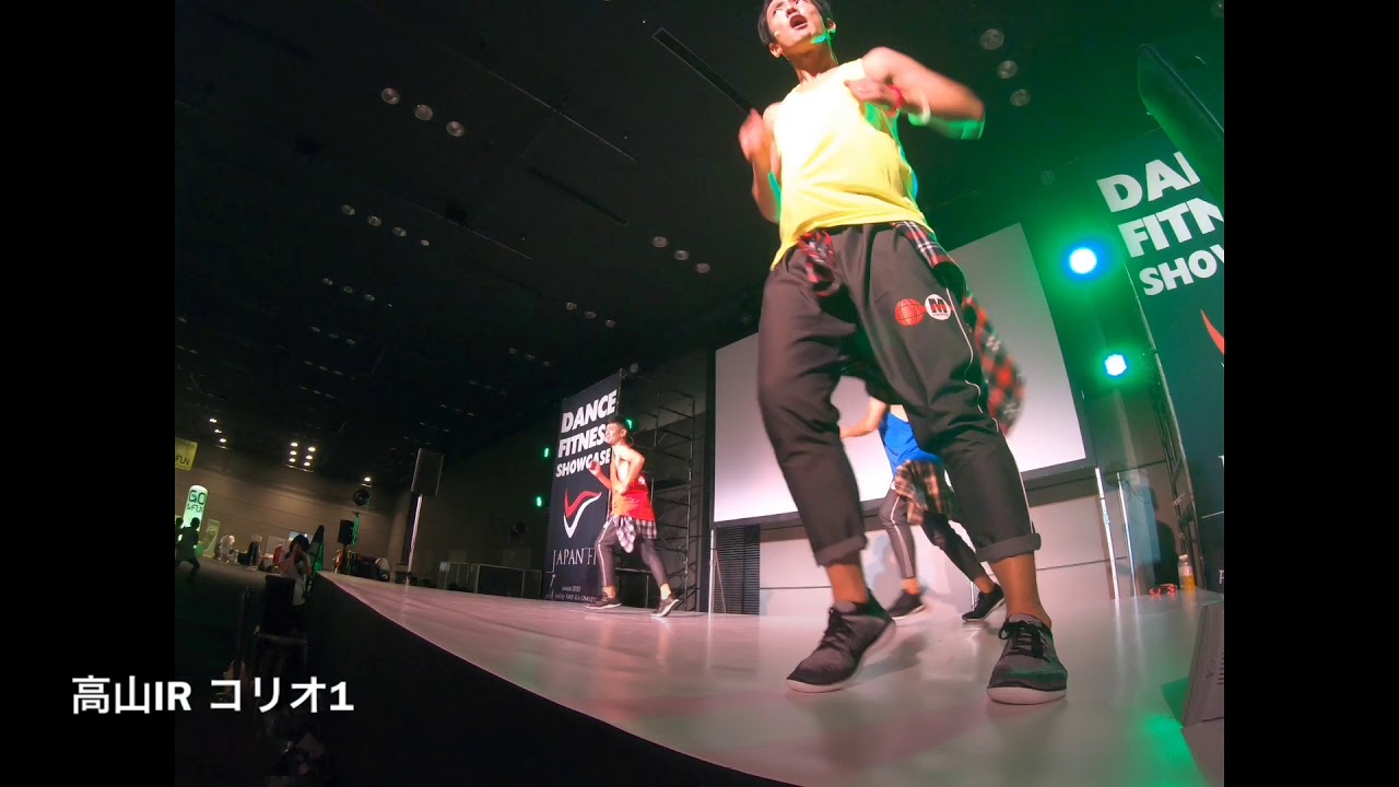 2018 Japan Fit LATIN 関川IR 藤野IR 高山IR Fitness Dance Aero