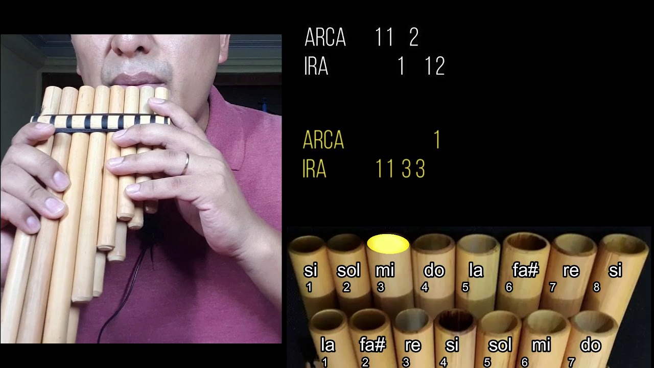 Mariposita - Maya Andina | Tutorial zampoña