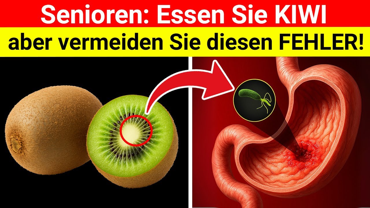 SENIOREN: Essen Sie Kiwi, aber machen Sie NIEMALS diese 4 Fehler – sie sind gefährlich!