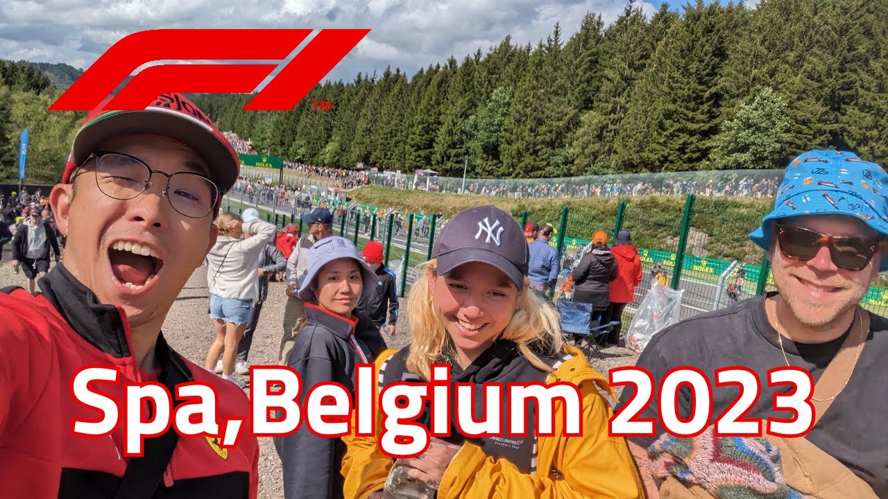 First F1 Grand Prix experience - Spa, Belgium 2023