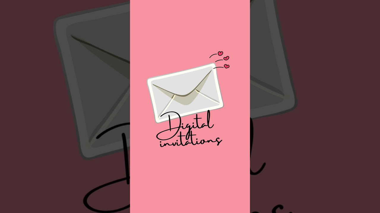 Logo Launch - DIGITAL INVITATIONS❤️