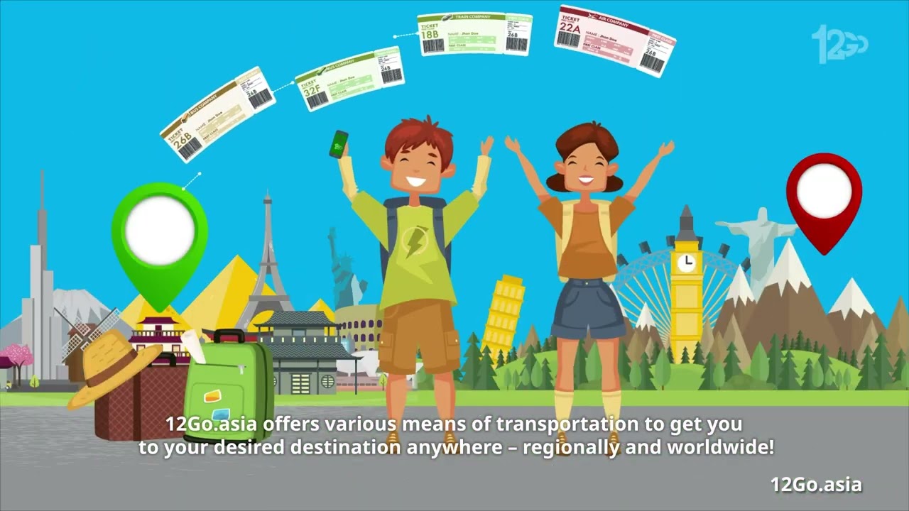 12Go.asia - Book Trains, Buses, Ferries, Transfers & Flights