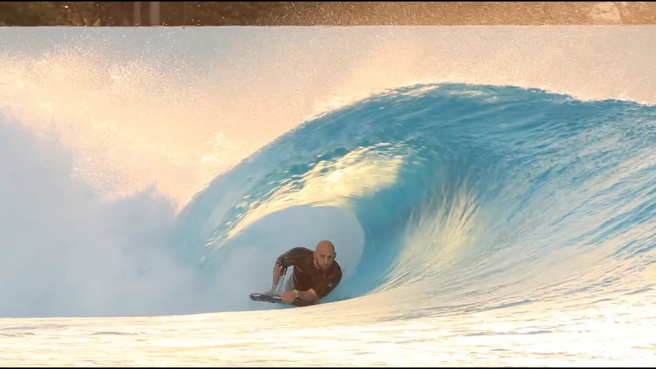 BEAST MODE AT PRAIA DA GRAMA WAVEPOOL, BRAZIL #bodyboarding