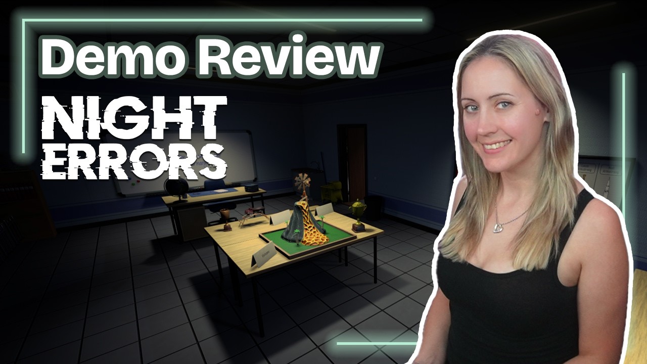 A NEW Anomaly Game! || Night Errors || 25m / Free || Demo Review