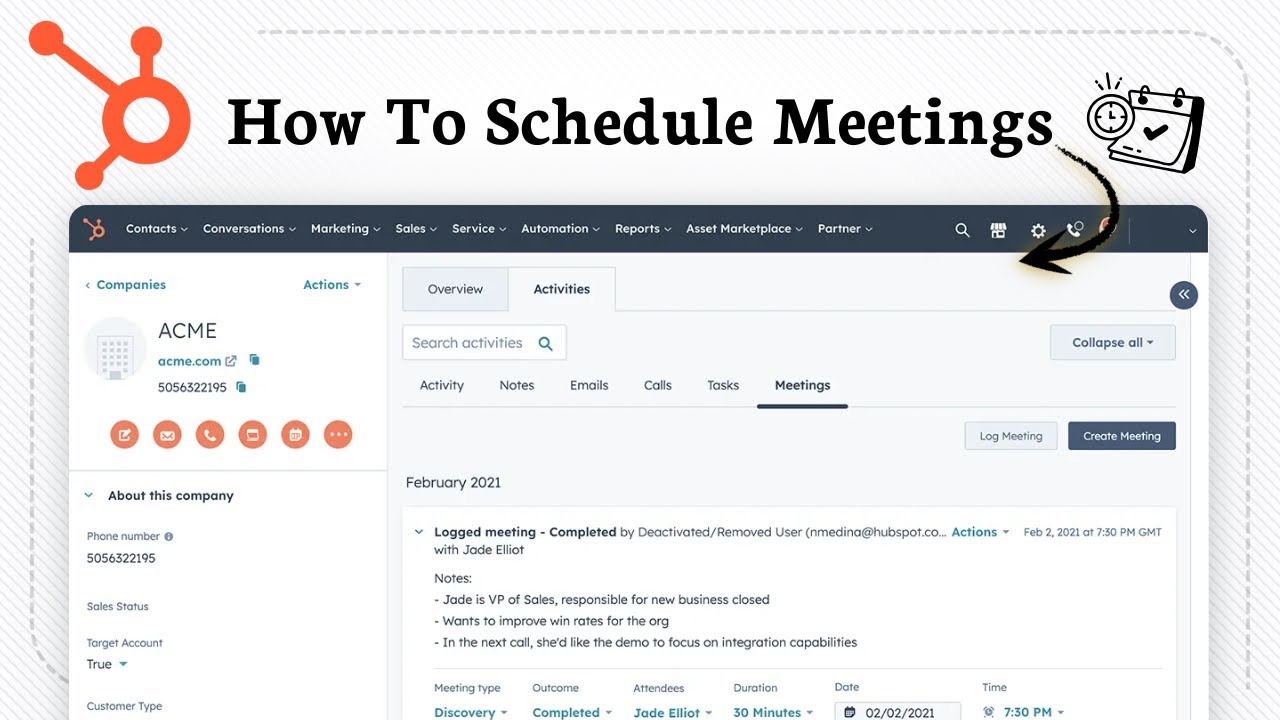 How To Schedule Meetings With HubSpot (Simple Calendar Setup)