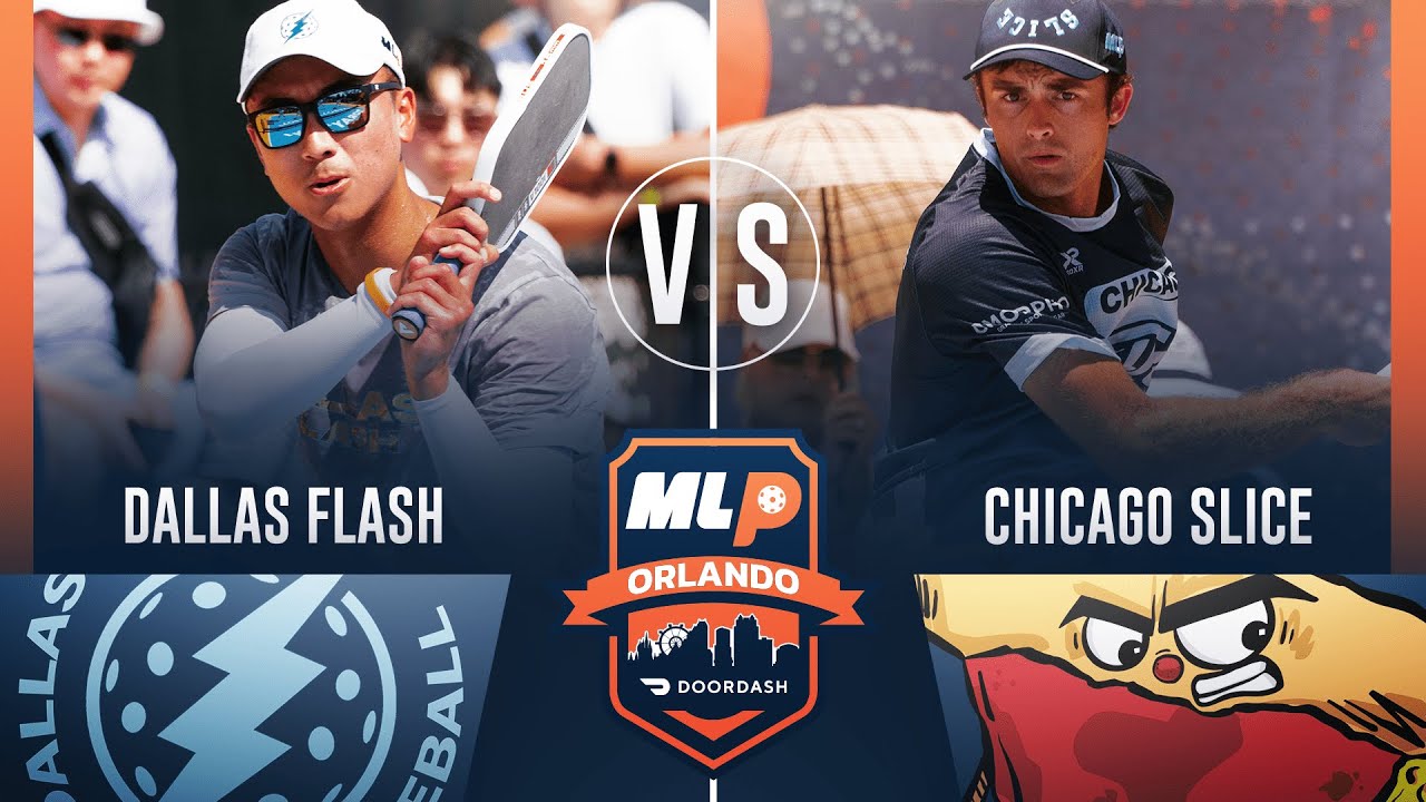 Dallas Flash Pickleball v Chicago Slice at the MLP Orlando presented by DoorDash