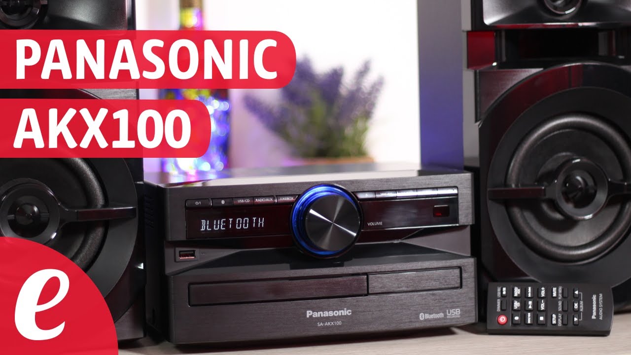 Minicomponente Panasonic AKX100 (español)