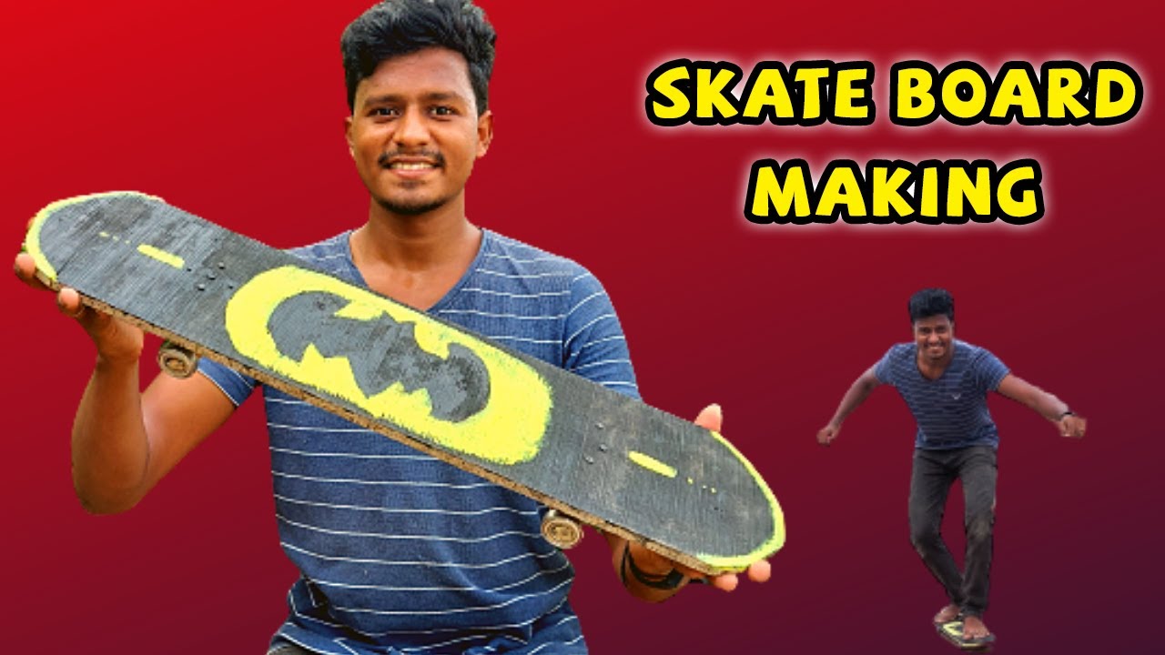 How to Make Skateboard at Home | 🛹 How to Make a Skate Board? | Vijay Ideas